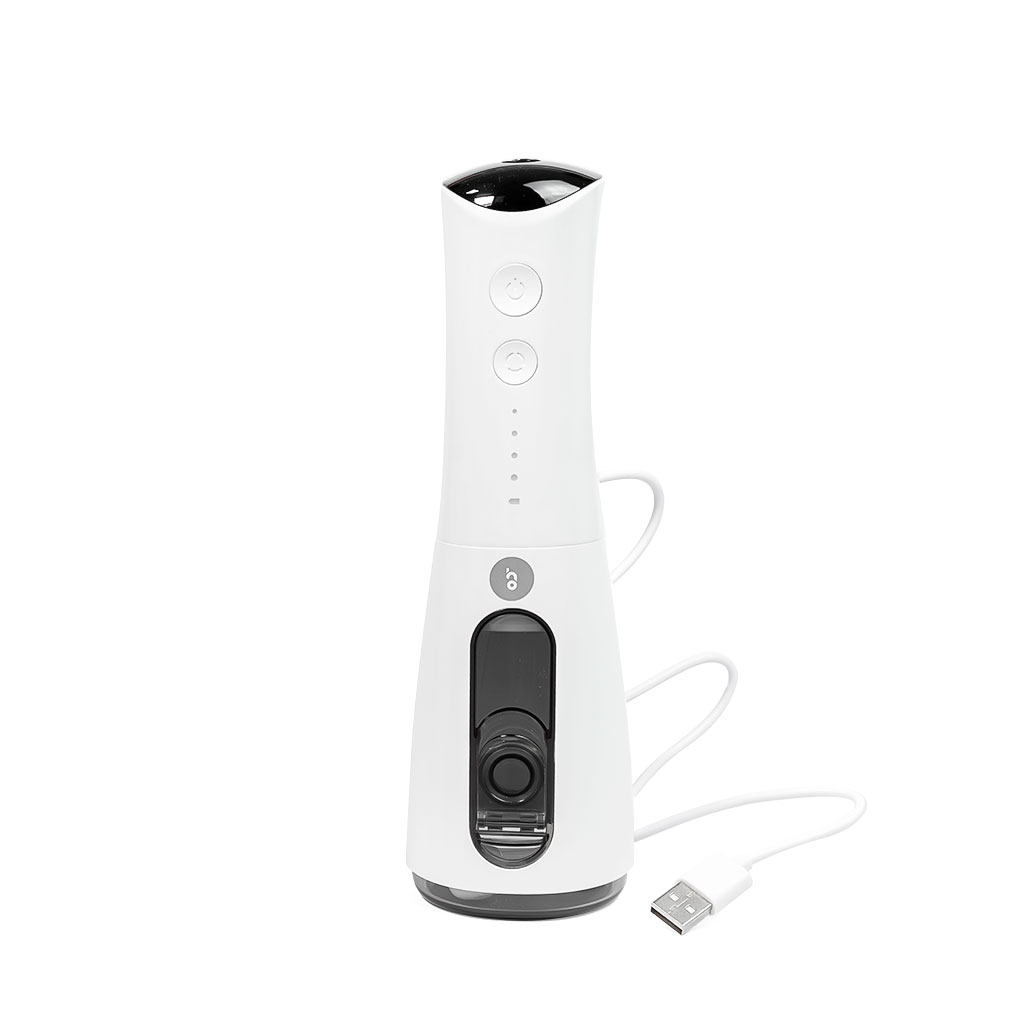 Irrigador dental portátil recargable con cable USB incluido